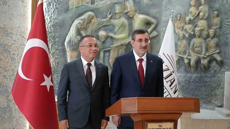 Cumhurbaşkanı Yardımcısı Cevdet Yılmaz, Gaziantep'te