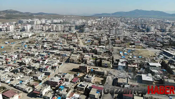 Depremden büyük zarar gören Nurdağı tamamen yıkılacak