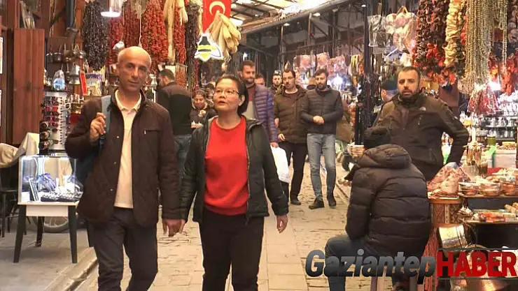 Depremin vurduğu Gaziantep'te turist yoğunluğu sevinci