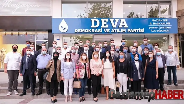DEVA Partisi Gaziantep İl Yönetiminde görev dağılımı yapıldı