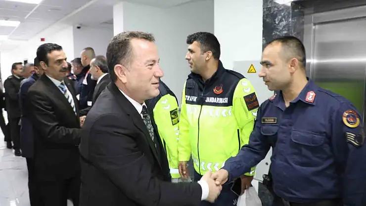 Doğan bayramlaşma programına katıldı