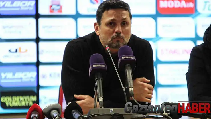 Erol Bulut: 'Son dakikada 1 puan aldığımız için futbolcularımı kutluyorum'