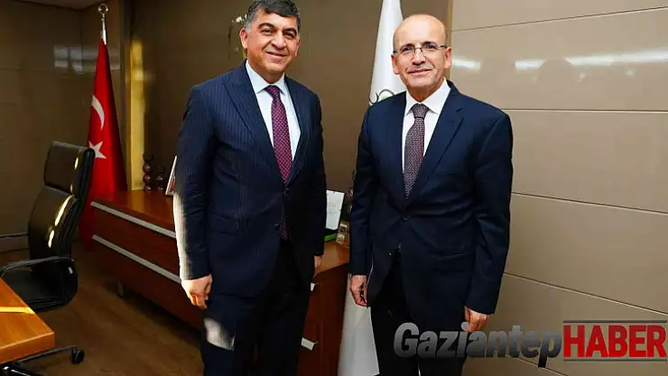 Eski Başbakan Yardımcısı Mehmet Şimşek'ten Başkan Fadıloğlu'na ziyaret