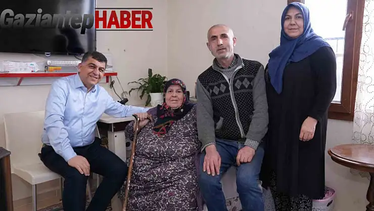 Fadıloğlu, Pervin Orhan'ı evinde ziyaret etti