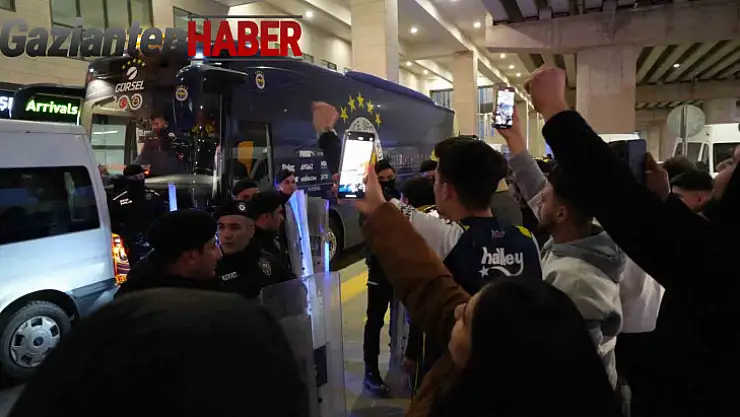 Fenerbahçe, kupa maçı için Gaziantep'te