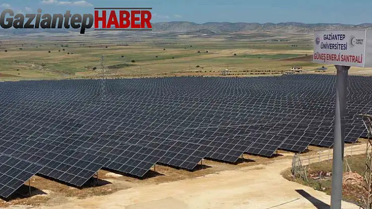 GAÜN GES, 6 ayda 80 milyon TL'lik üretim gerçekleştirdi