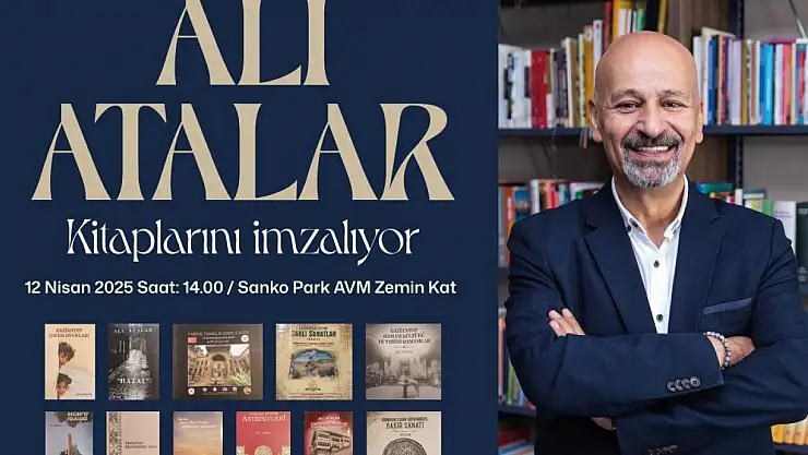 Gazeteci ve yazar Ali Atalar okurlarıyla buluşuyor