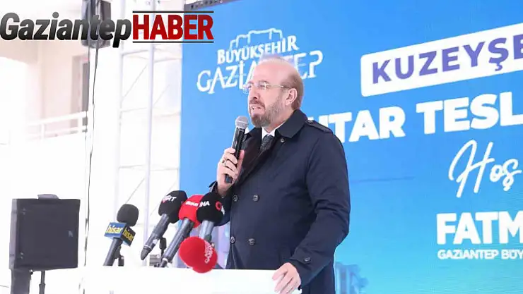 Gazi Konut Kuzeyşehir'de hak sahiplerinin anahtarları teslim edildi