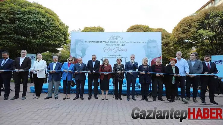 Gazi şehrin sanatçılarının isimleri caddelerde yaşatılacak