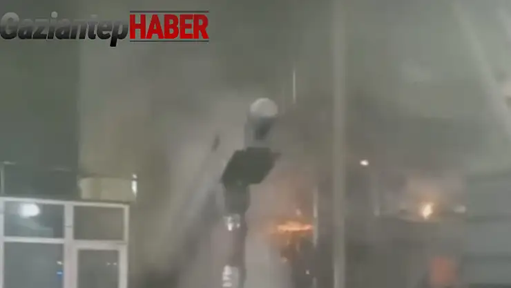 Gaziantep Başpınar 4. Organize Sanayi Bölgesi'nde Bir Fabrikada Yangın Çıktı!