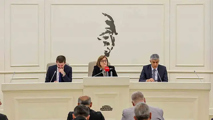 Gaziantep Büyükşehir Belediyesi Ekim Ayı Meclisi toplandı