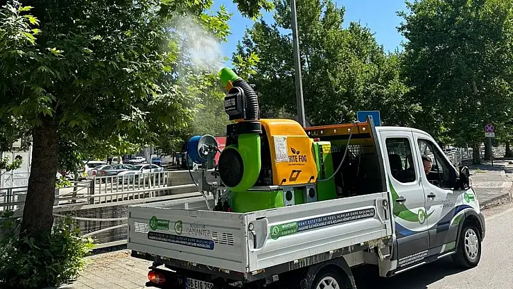 Gaziantep Büyükşehir, ilaçlama çalışmalarını arttırdı