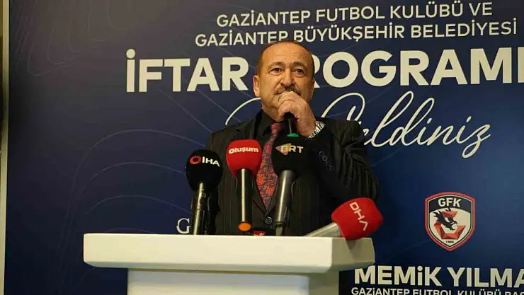 Gaziantep FK yöneticileri taraftarlarla iftarda buluştu