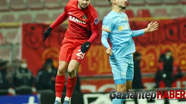 Gaziantep ile Kayserispor 6. randevuda