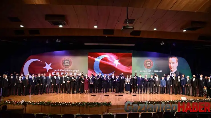 Gaziantep'in yıldızları ödül töreni gerçekleştirildi
