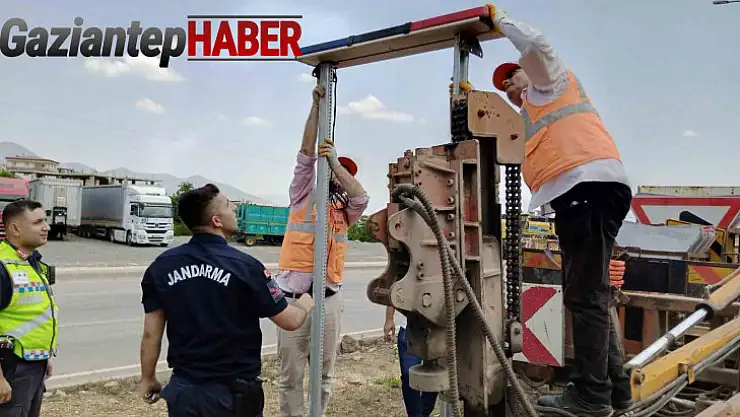 Gaziantep Jandarma çakarlı tepe lambası ile kazaları azaltmayı hedefliyor