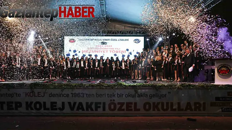 Gaziantep Kolej Vakfı'ndan YKS'de bireysel ve kitlesel başarı gururu