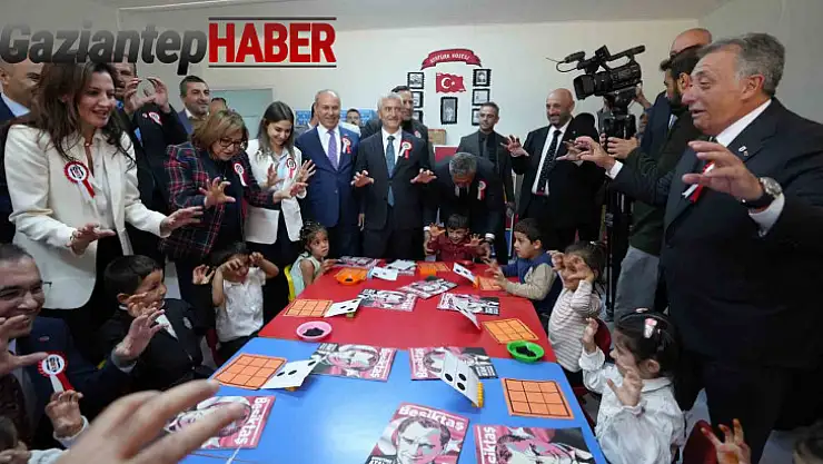 Gaziantep Oğuzeli Beşiktaş İlkokulu'nun açılış töreni yapıldı