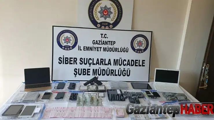 Gaziantep polisinden yasa dışı bahis operasyonu