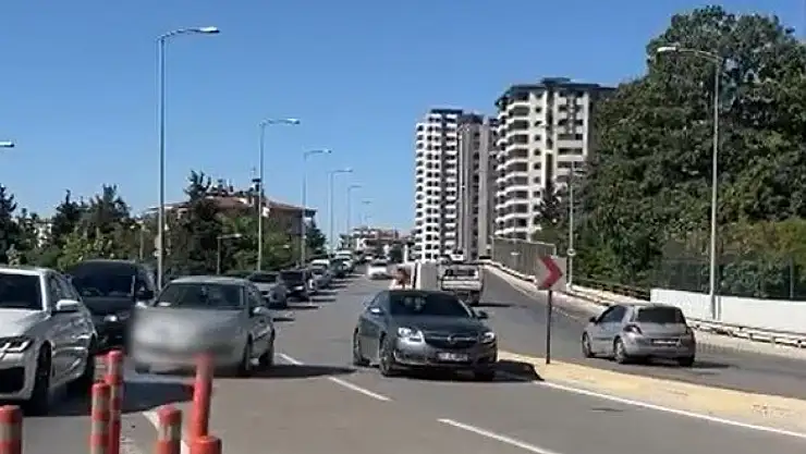 Gaziantep'te 'kaynak' yapan bin 402 araç sürücüsüne ceza yağdı