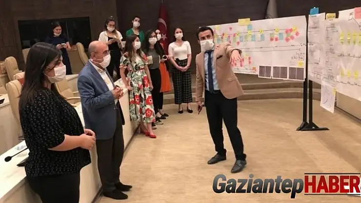 Gaziantep'te 'Yalın Belediyecilik' Sistemi İçin Düğmeye Bastı