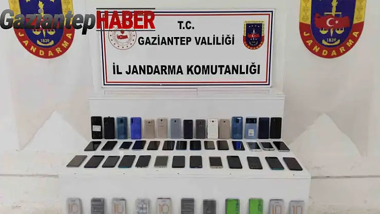 Gaziantep'te 1 milyon lira değerinde kaçak telefon ele geçirildi