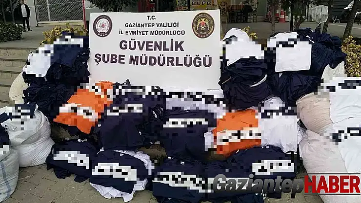 Gaziantep'te 1 milyon TL değerinde taklit ürün ele geçirildi
