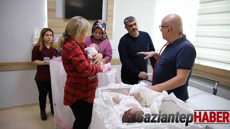 Gaziantep'te 18 yıllık özlem 3'üz bebekle son buldu