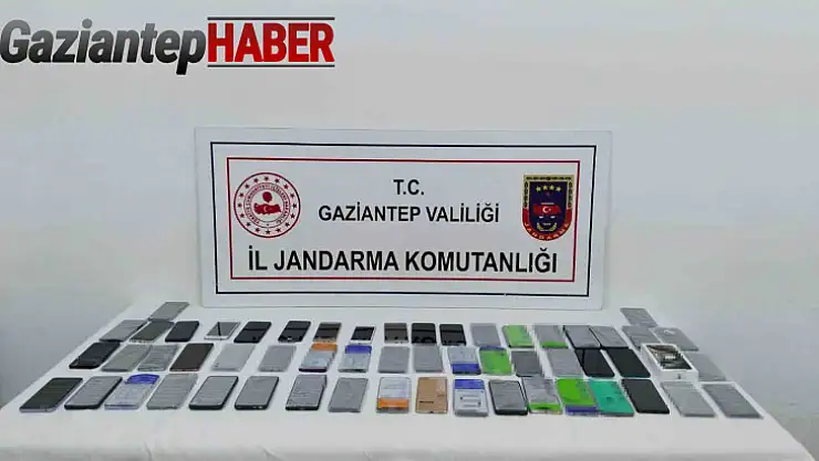 Gaziantep'te 2 milyon TL değerinde kaçak telefon ele geçirildi
