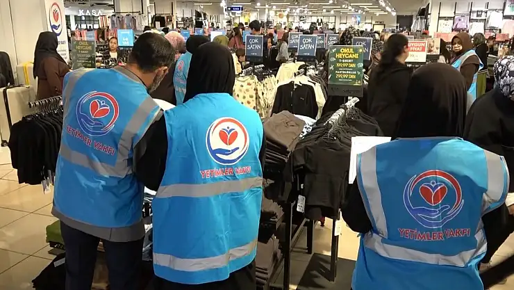 Gaziantep'te 250 yetim çocuğa kışlık yardım