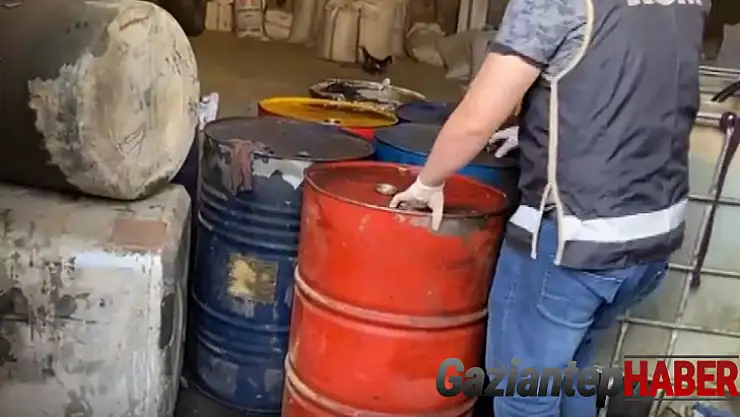 Gaziantep'te 3 bin litre kaçak akaryakıt ele geçirildi