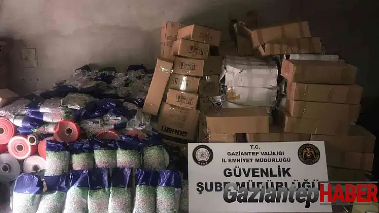 Gaziantep'te 3 milyon lira değerinde sahte deterjan ele geçirildi