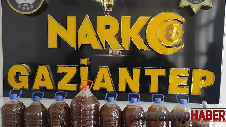 Gaziantep'te 48 kilo uyuşturucu yakalandı