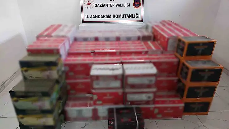 Gaziantep'te 5 milyon TL değerinde kaçak ürün ele geçirildi: 16 gözaltı