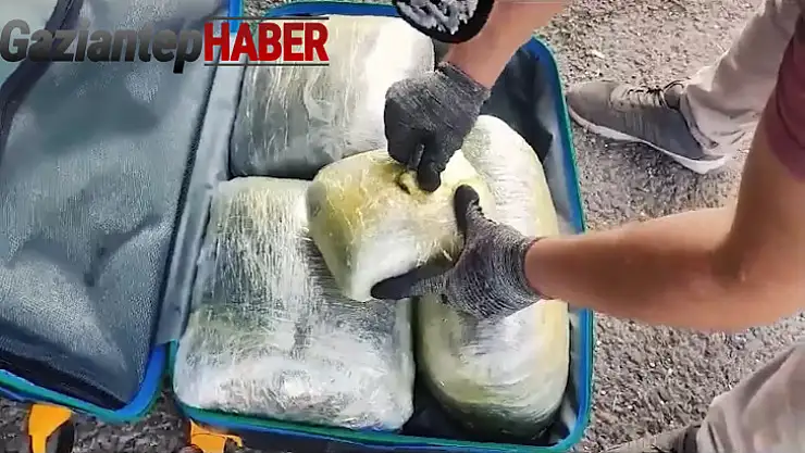Gaziantep'te 6 kilo 450 gram skunk ele geçirildi