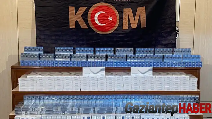 Gaziantep'te 7 kilogram kaçak nargile tütünü ele geçirildi