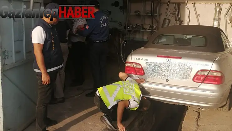 Gaziantep'te araçlara abart egzoz takan iş yerlerine ceza