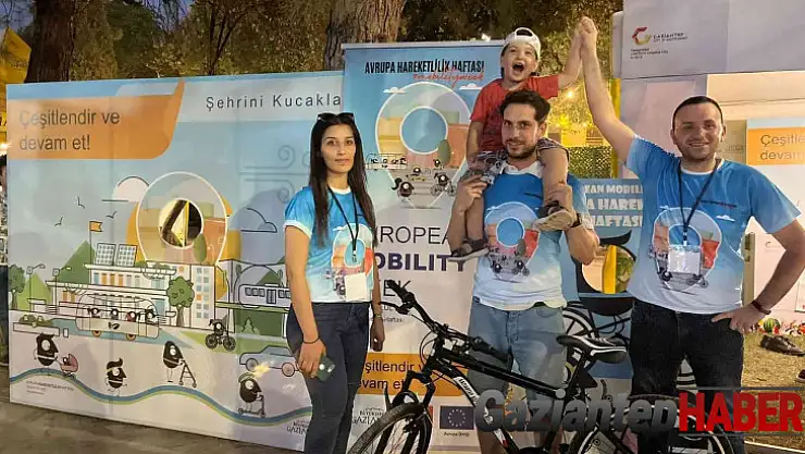 Gaziantep'te Avrupa hareketlilik haftası kutlanıyor