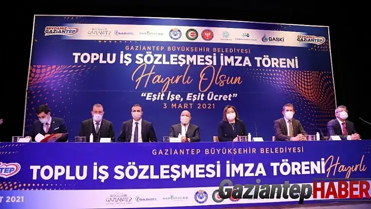 Gaziantep'te belediye işçilerinin maaşına yüzde 20,6 zam
