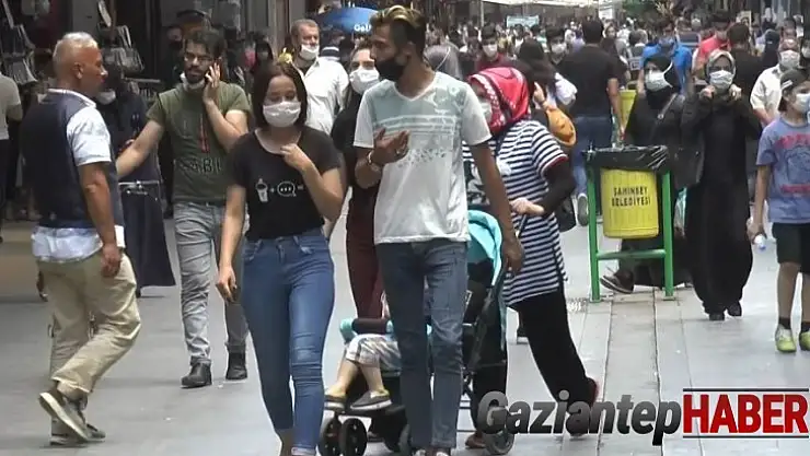Gaziantep'te bir günde 3.502 kişiye maske ve mesafe cezası