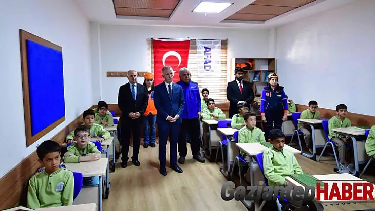 Gaziantep'te deprem ve tahliye tatbikatı gerçekleşti