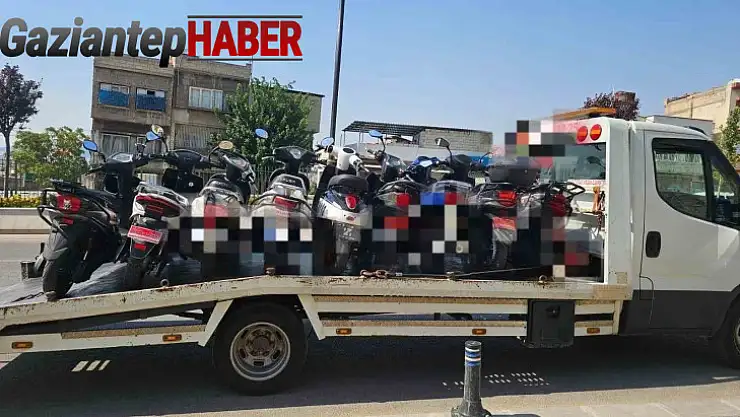 Gaziantep'te dron destekli denetimlerde sürücülere ceza yağdı