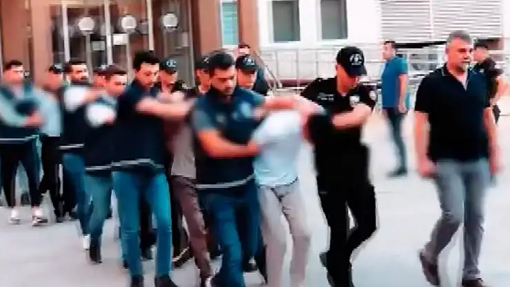 Gaziantep'te esnafı hedef alan organize örgüte operasyon: 9 gözaltı