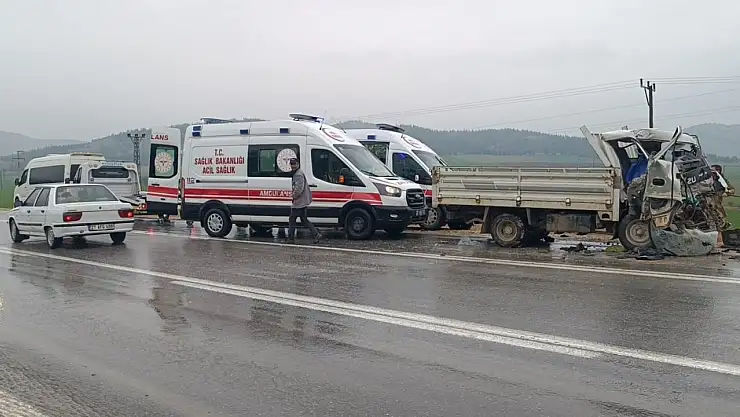 Gaziantep'te feci kaza: 1 ölü, 2 yaralı