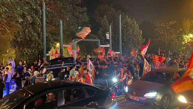 Gaziantep'te Galatasaray coşkusu