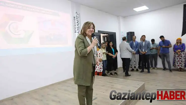 Gaziantep'te gastronomi eğitimi alan kadın kursiyerlere sertifika