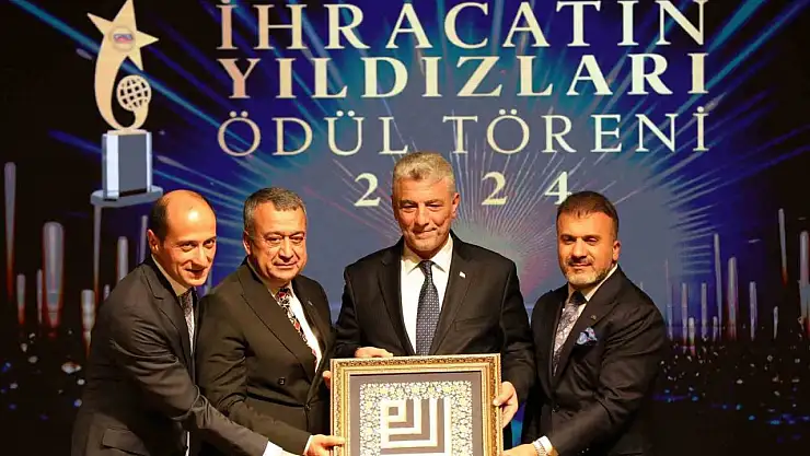 Gaziantep'te ihracatın yıldızları ödüllendirildi
