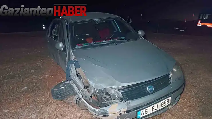 Gaziantep'te iki araç çarpıştı: 8 yaralı