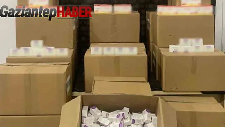 Gaziantep'te kaçak ilaç operasyonu: 1 tutuklama
