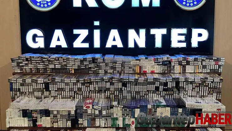 Gaziantep'te kaçak sigara operasyonu: 7 gözaltı